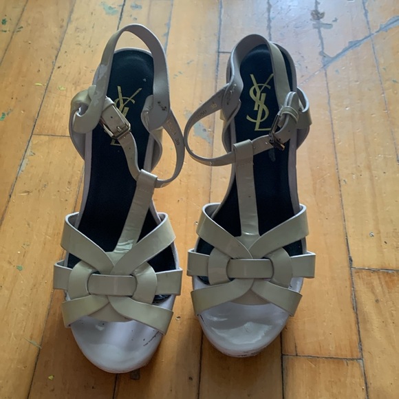 Yves saint-Laurent tribute Platform Heels - Picture 2 of 6